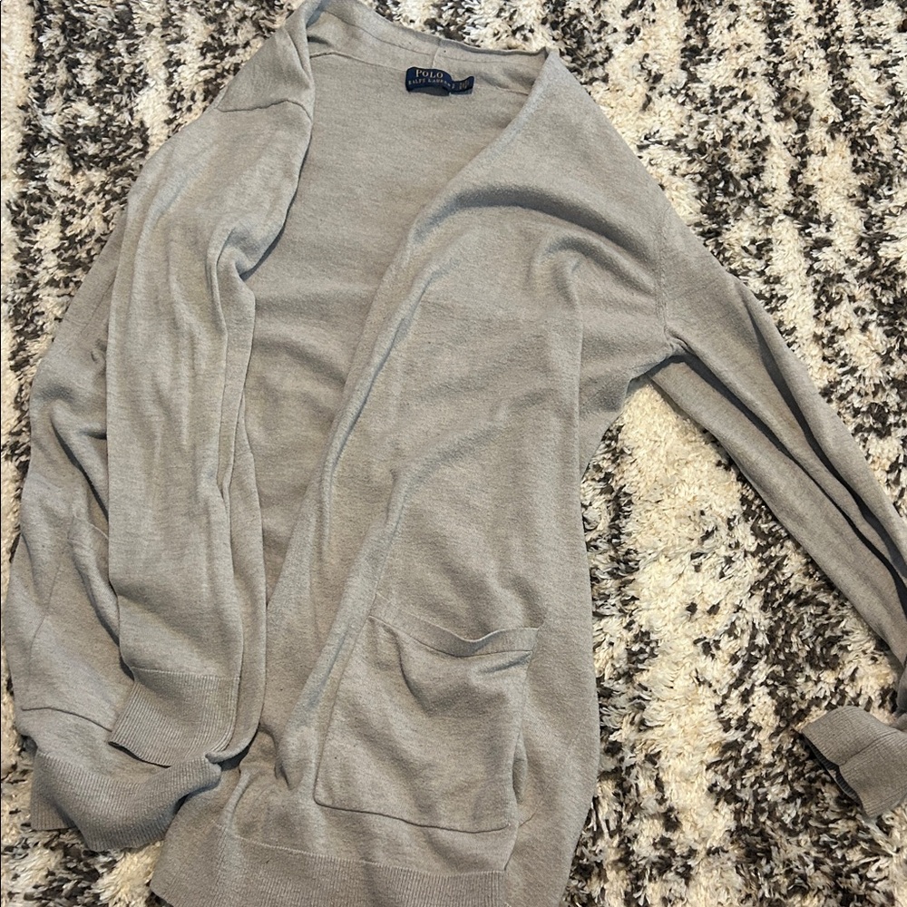 Ralph Lauren Soft Gray Women's Cardigan